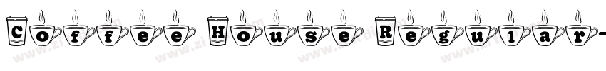 Coffee House Regular字体转换